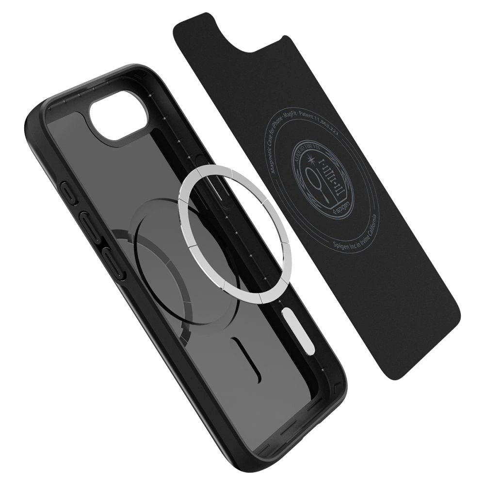 Spigen Thin Fit Mag iPhone 16e Case - Blackeng