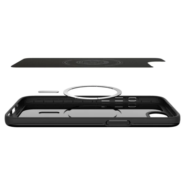 Spigen Thin Fit Mag iPhone 16e Case - Blackeng