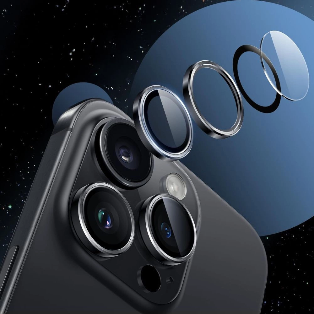 Tech-Protect Camring Pro+ Camera Cover for Xiaomi Redmi Note 14 Pro 5G / Poco X7 5G - Blackeng