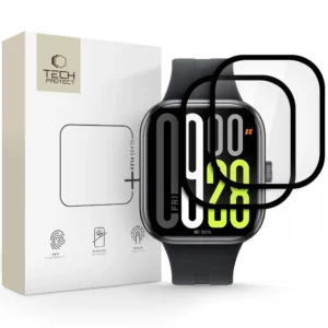 Tech-Protect Glass Flex+ Hybrid Glass 2-pack for Xiaomi Redmi Watch 5 - Blackeng