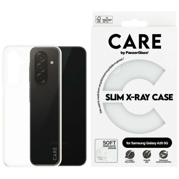 CARE by PanzerGlass Fashion X-Ray Case for Samsung Galaxy A26 5G - Transparenteng
