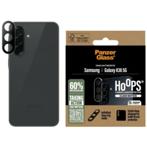 PanzerGlass Hoops Lens Protector Tempered Glass for Samsung Galaxy A36 5G - Cleareng