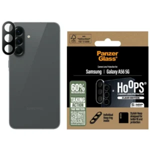 PanzerGlass Hoops Lens Protector Tempered Glass for Samsung Galaxy A56 5G - Cleareng