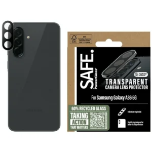 SAFE by PanzerGlass Rings Lens Protector for Samsung Galaxy A36 5G - Cleareng