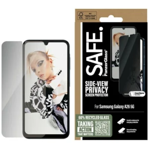 SAFE by PanzerGlass Ultra-Wide Fit Privacy Glass for Samsung Galaxy A26 5G - Cleareng