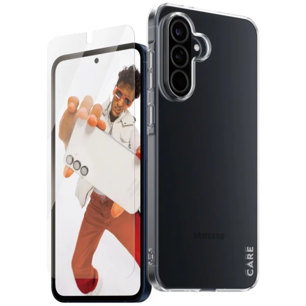 CARE by PanzerGlass Fashion 2in1 Case+Glass for Samsung Galaxy A56 5G - transparenteng