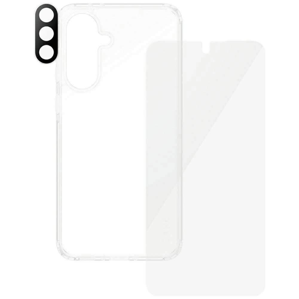 CARE by PanzerGlass Flagship 3in1 Case+Glass+Lens for Samsung Galaxy A56 5G - transparenteng