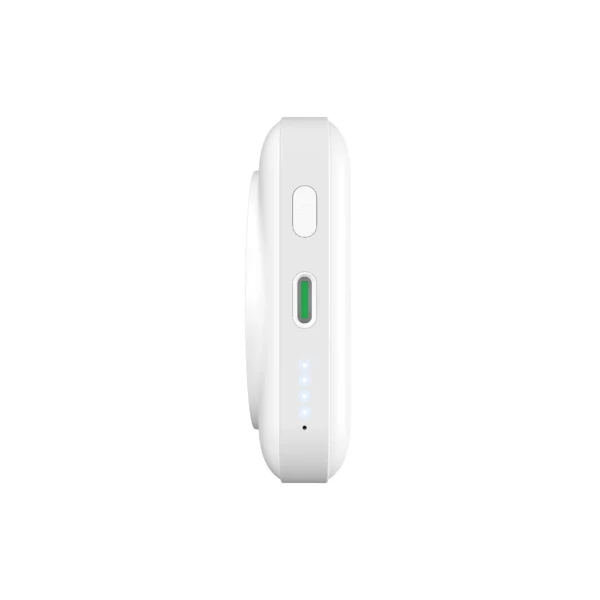 Puro 10000mAh MagSafe Wireless Power Bank with Aluminum Stand - Whiteeng