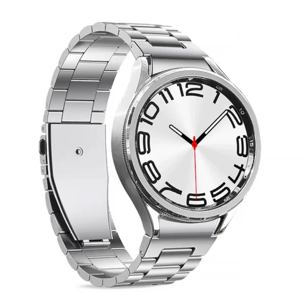 Puro METAL Stainless Steel Strap for Samsung Galaxy Watch 4 / 4 Classic / 5 / 5 Pro / 6 / 6 Classic - Silvereng
