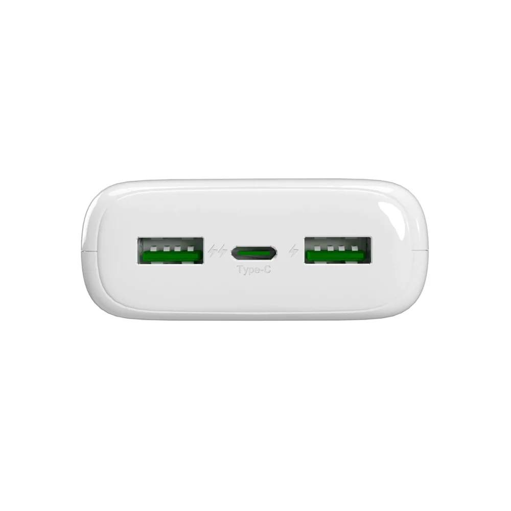 Powerbank Puro DAILY 20 PLUS 20000mAh 2x USB-A / 1x USB-C 22.5W PD AFC - whiteeng