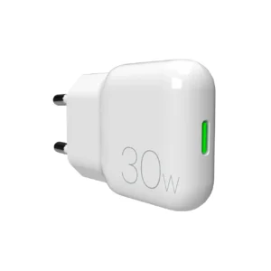 GaN Puro SLIMPRO 30W USB-C Wall Charger - Whiteeng