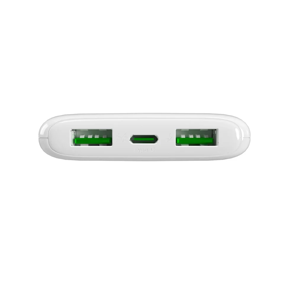 Powerbank Puro DAILY 10 PLUS 10000mAh 2x USBA / 1x USB-C 22.5W - whiteeng