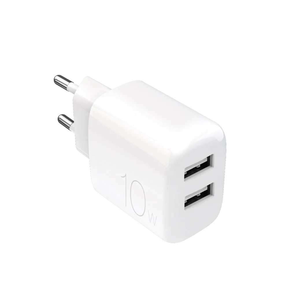 Puro PROLITE 10W 2x USB-A Wall Charger - Whiteeng