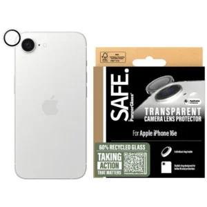 SAFE by PanzerGlass Rings Lens Protector for iPhone 16e - Cleareng