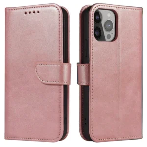 Magnet Case with Flip for Samsung Galaxy S25 Edge - Pinkeng