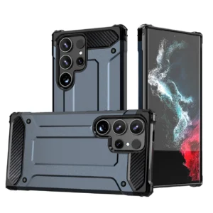 Hybrid Armor Case for Samsung Galaxy S25 Edge - Blueeng
