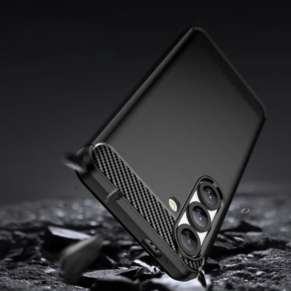 Carbon Case for Samsung Galaxy S25 Edge - Blackeng