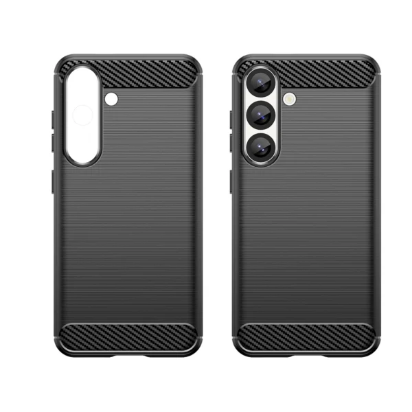 Carbon Case for Samsung Galaxy S25 Edge - Blackeng
