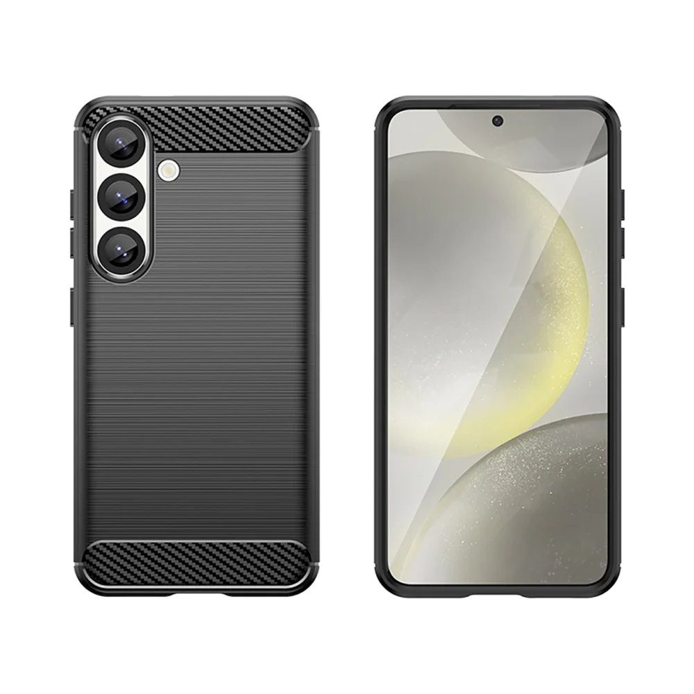 Carbon Case for Samsung Galaxy S25 Edge - Blackeng