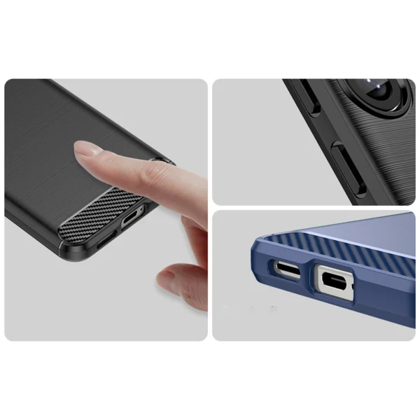 Carbon Case for Samsung Galaxy S25 Edge - Blackeng