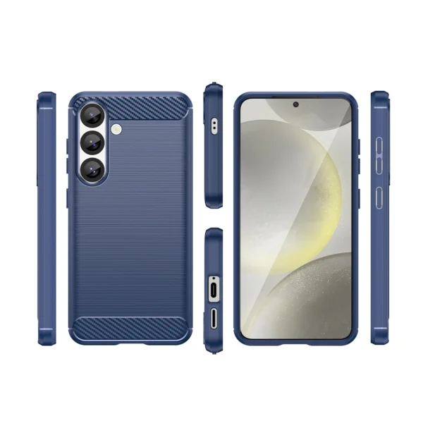 Carbon Case for Samsung Galaxy S25 Edge - Blueeng