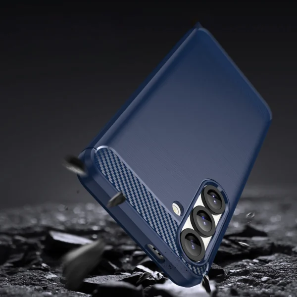 Carbon Case for Samsung Galaxy S25 Edge - Blueeng