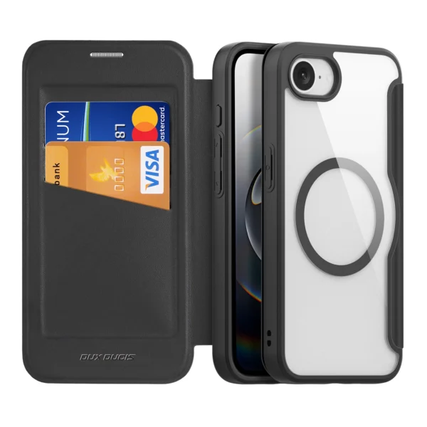 Dux Ducis Skin X Pro Case with MagSafe for iPhone 16e - Blackeng