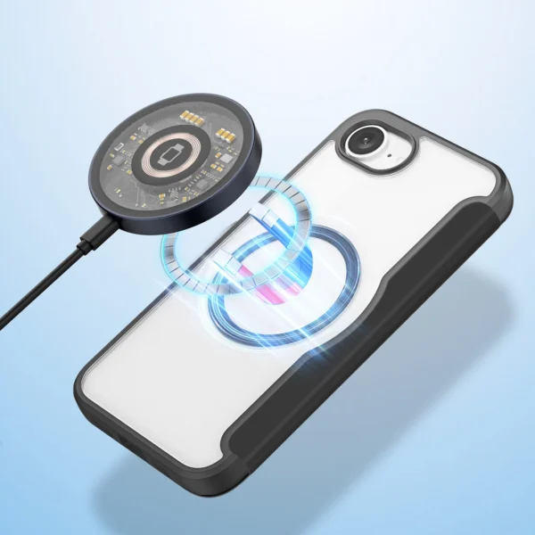 Dux Ducis Skin X Pro Case with MagSafe for iPhone 16e - Blackeng