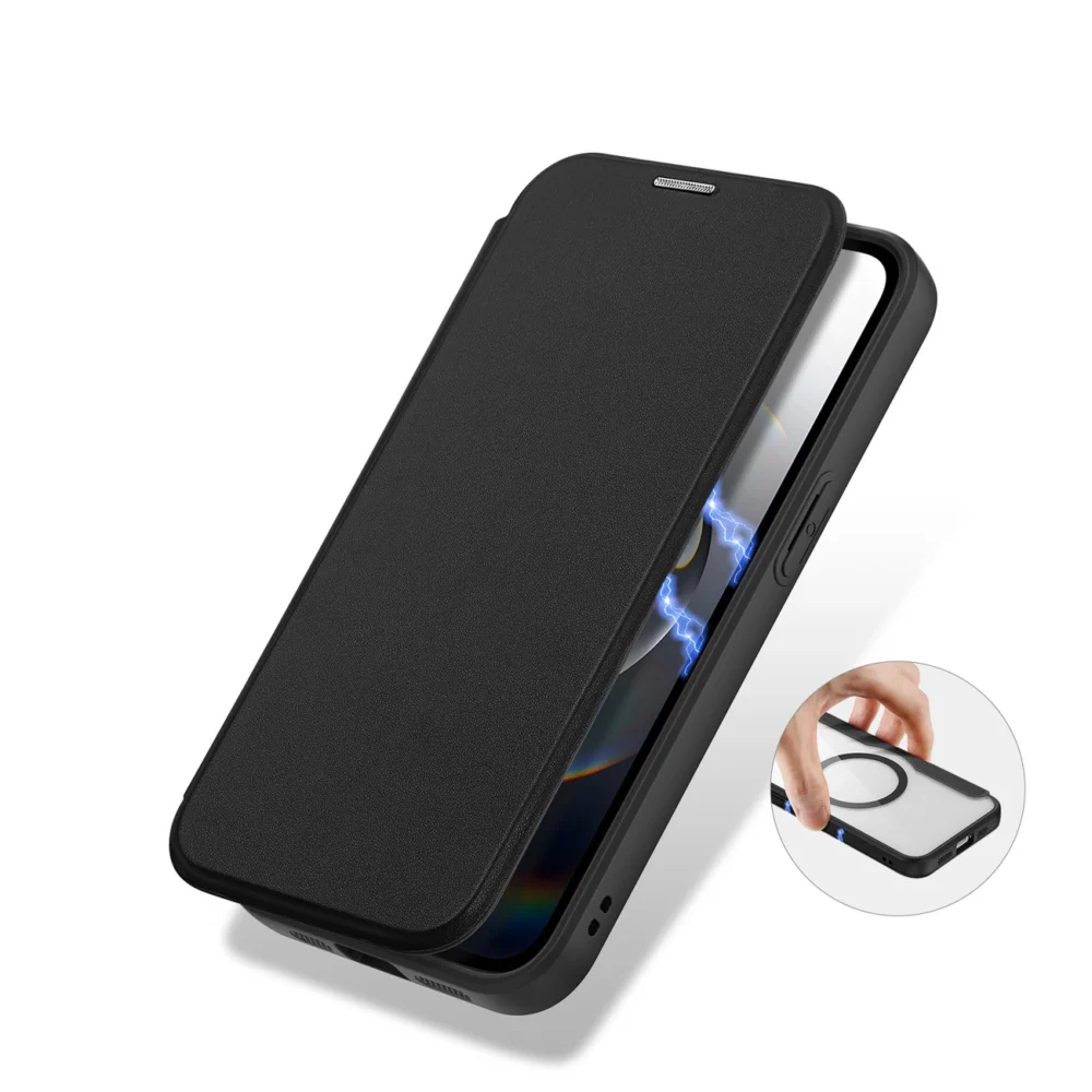 Dux Ducis Skin X Pro Case with MagSafe for iPhone 16e - Blackeng
