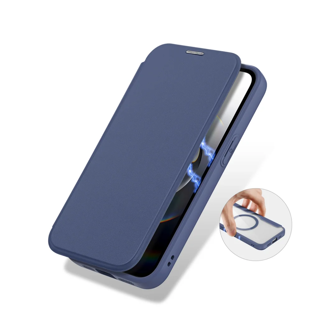 Dux Ducis Skin X Pro Case with MagSafe for iPhone 16e - Blueeng