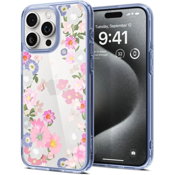 Spigen Ultra Hybrid iPhone 15 Pro Case - Cleareng