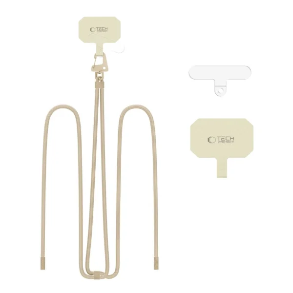Tech-Protect C5S Rope Crossbody Strap Leash - Beigeeng