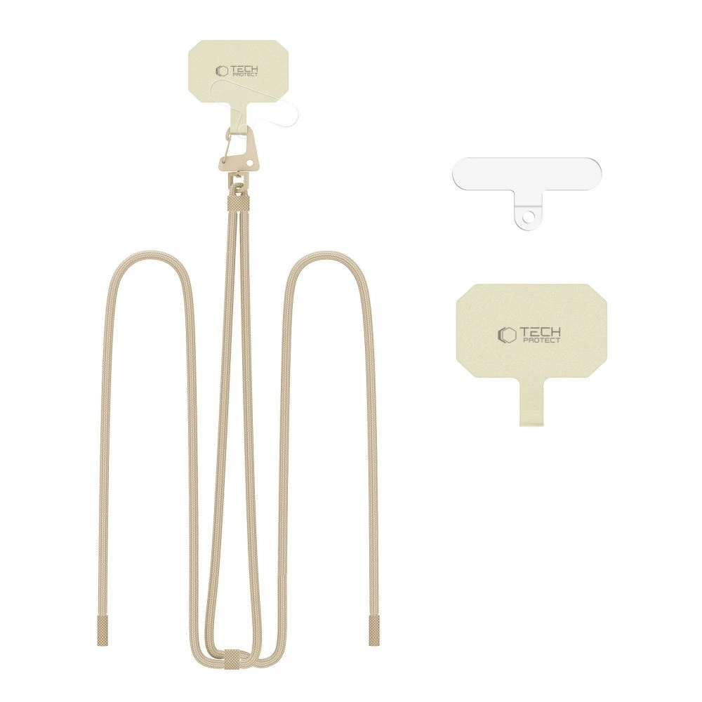 Tech-Protect C5S Rope Crossbody Strap Leash - Beigeeng