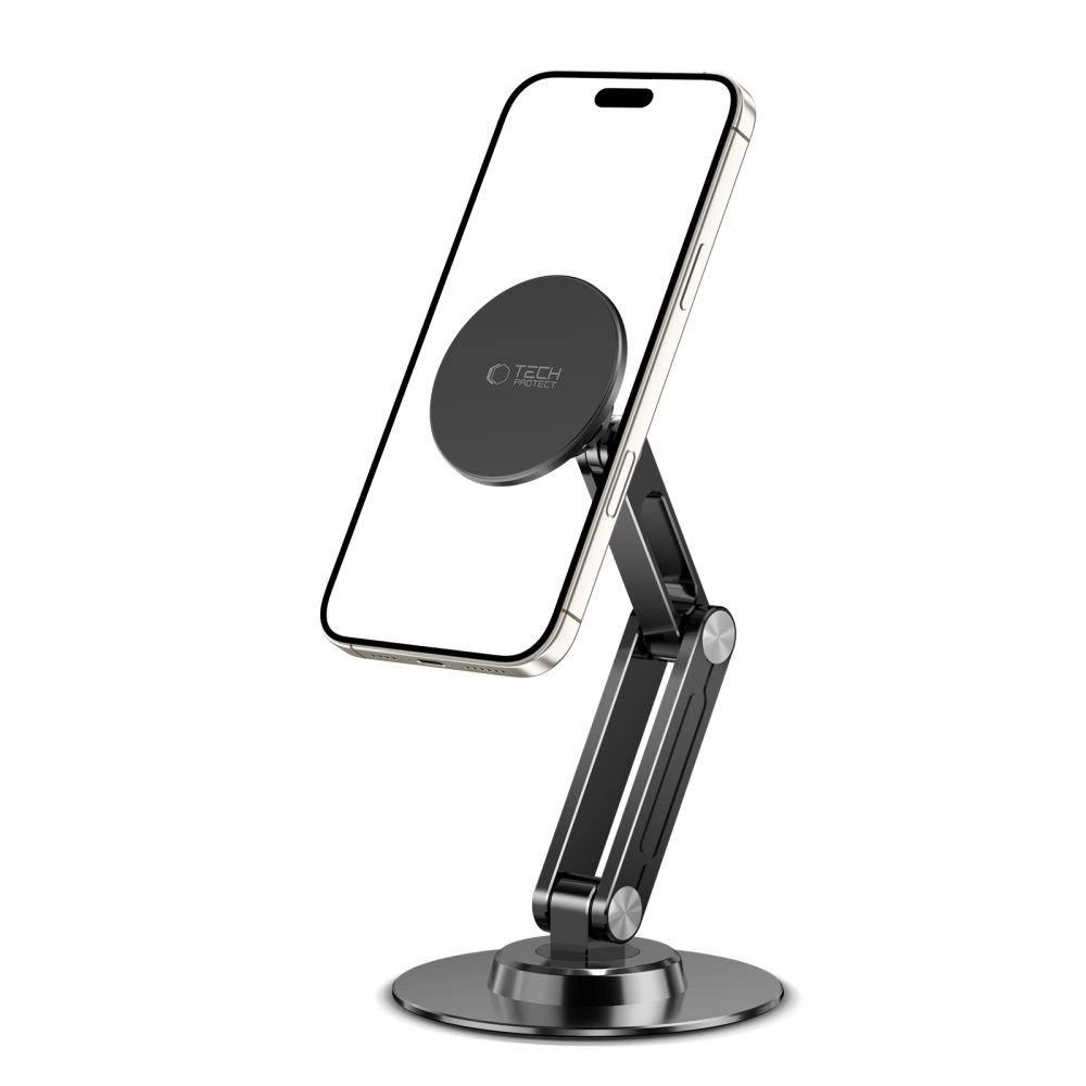 Tech-Protect DPT100 Magnetic MagSafe Desk Phone Holder - Blackeng
