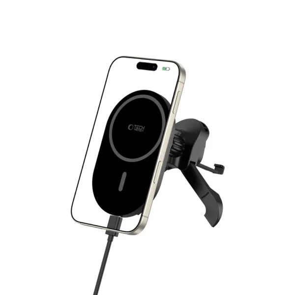 Tech-Protect MM15W-V6 Magnetic MagSafe Car Air Vent Holder - Blackeng