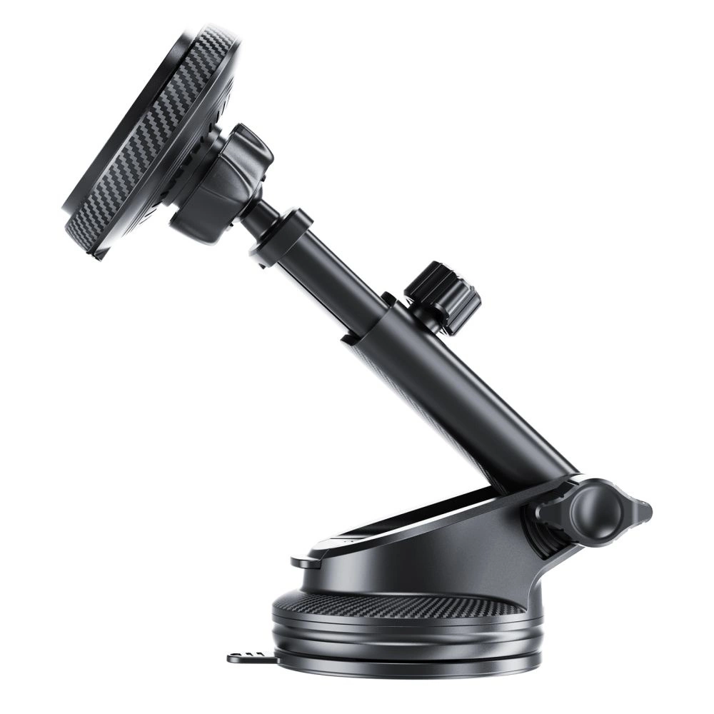 Tech-Protect MM15W-V4 Magnetic MagSafe 15W Car Holder for Cockpit / Windshield / Air Vent - Blackeng