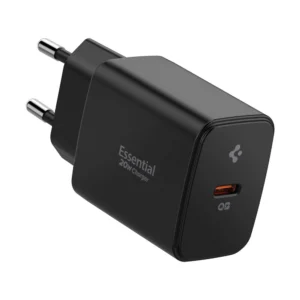 Spigen Essential EE201EU USB-C 20W Wall Charger - Blackeng