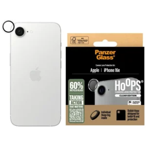 PanzerGlass Hoops Lens Protector for iPhone 16e - Clear Tempered Glasseng