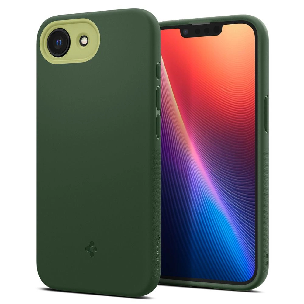 Spigen Nano Pop MagSafe iPhone 16e Case - Matte Greeneng