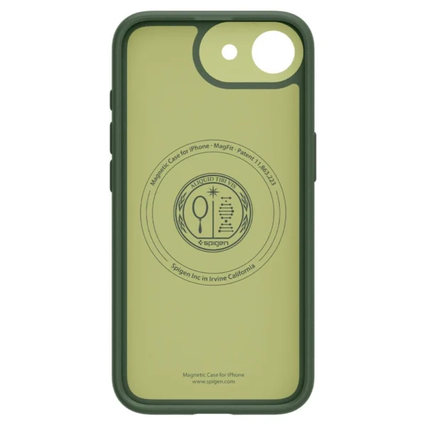 Spigen Nano Pop MagSafe iPhone 16e Case - Matte Greeneng