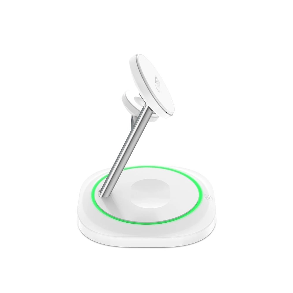 Tech-Protect QI15W-A46 3in1 Magnetic MagSafe Inductive Charger - Whiteeng