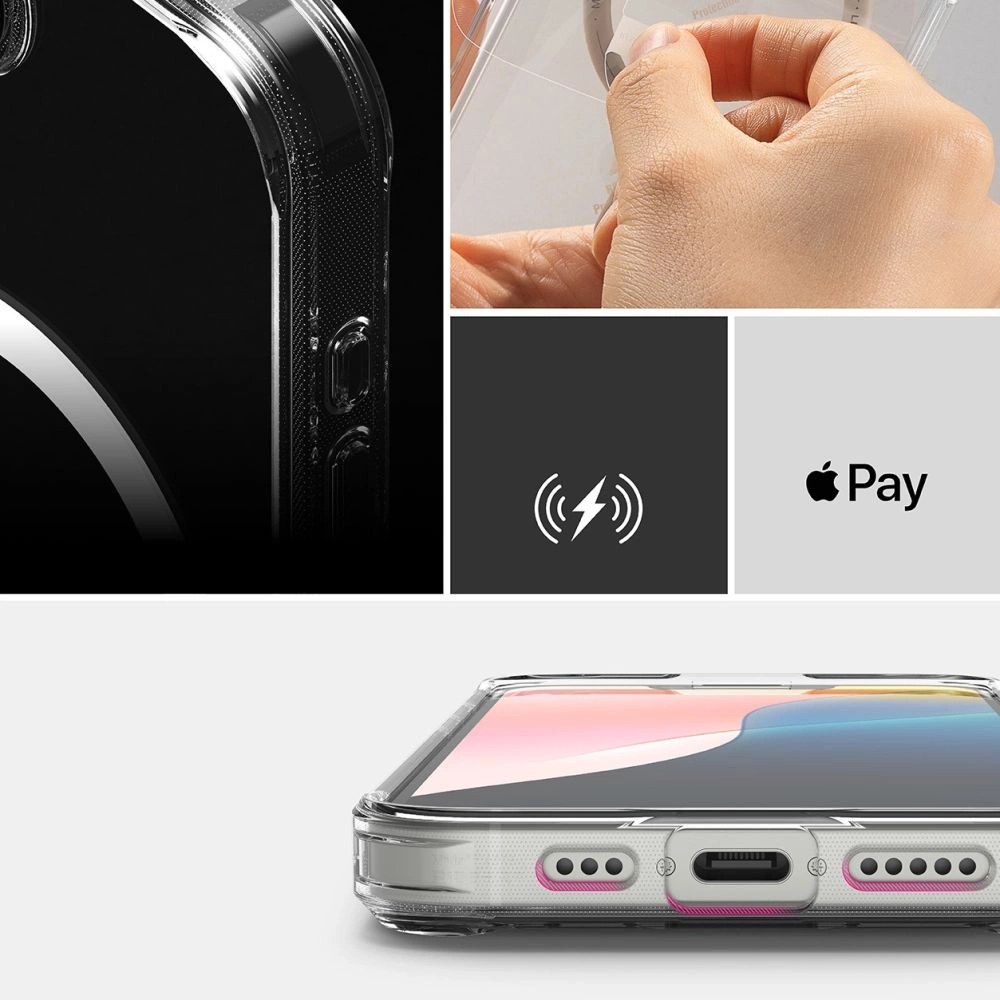 Ringke Fusion Magsafe iPhone 16 Case - Cleareng