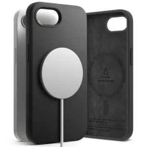 Ringke Silicone Magsafe iPhone 16e Case - Blackeng