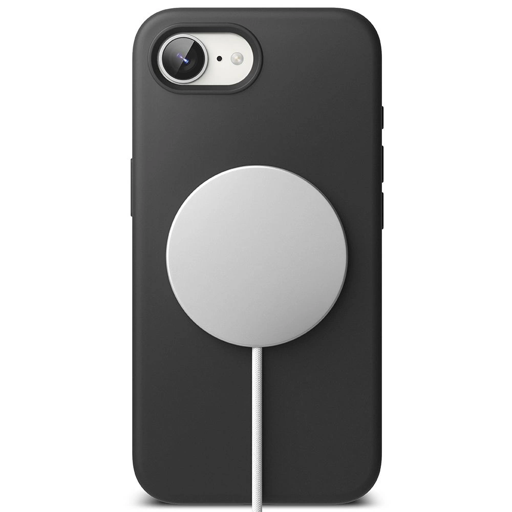 Ringke Silicone Magsafe iPhone 16e Case - Blackeng