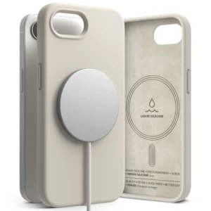 Ringke Silicone Magsafe iPhone 16e Case - Beigeeng