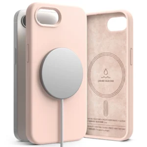 Ringke Silicone Magsafe iPhone 16e Case - Pinkeng
