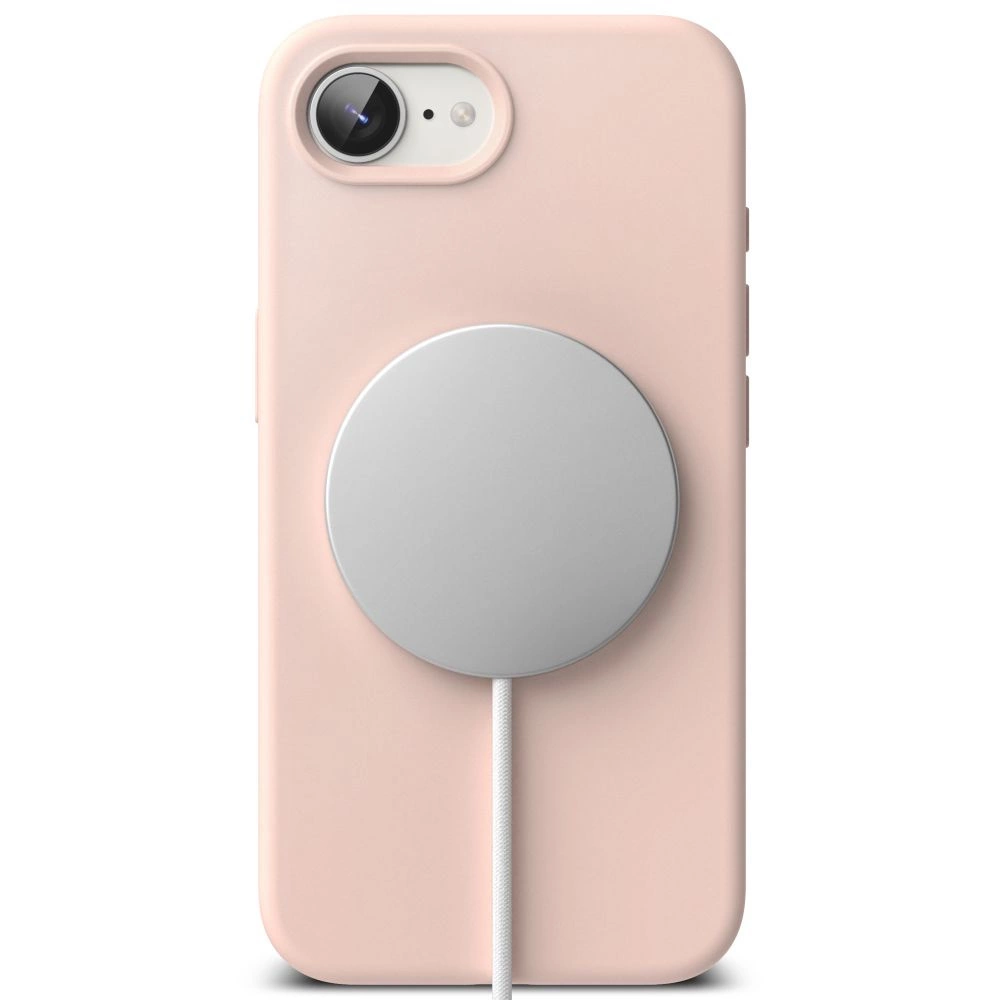 Ringke Silicone Magsafe iPhone 16e Case - Pinkeng