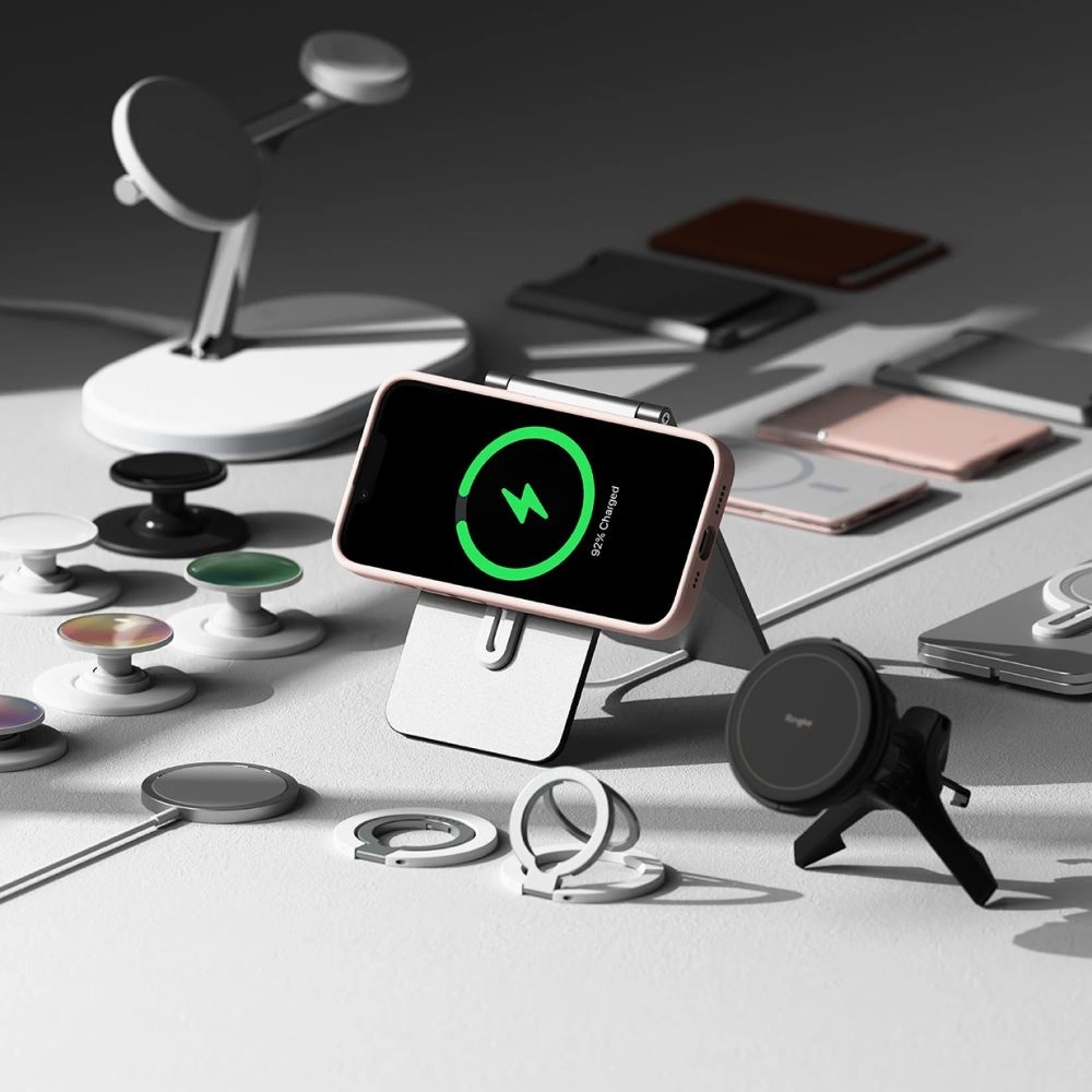 Ringke Silicone Magsafe iPhone 16e Case - Pinkeng