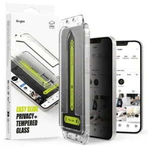 Ringke Easy Slide Privacy Glass 2-pack for iPhone 13 / 13 Pro / 14 / 16eeng