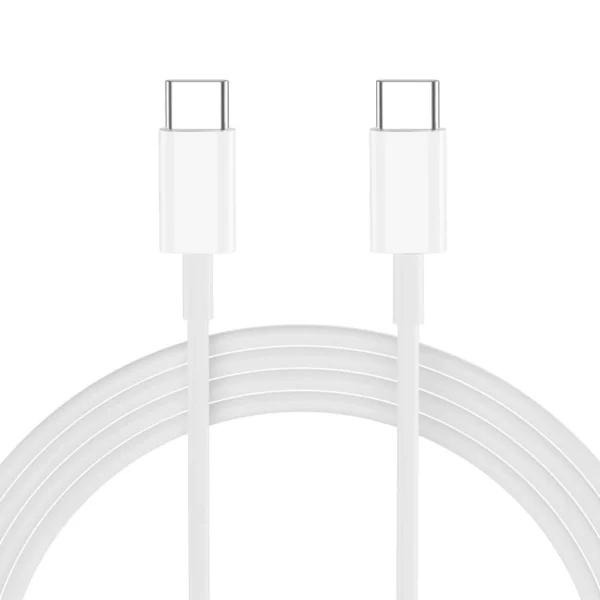 Tech-Protect NC20W PD20W USB-C wall charger with USB-C cable - whiteeng